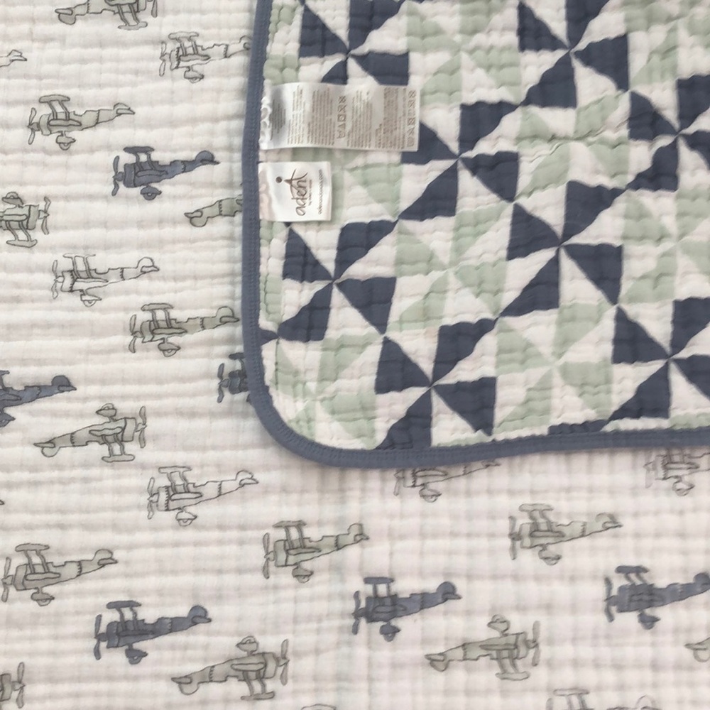 Aden & Anais airplane dream blanket